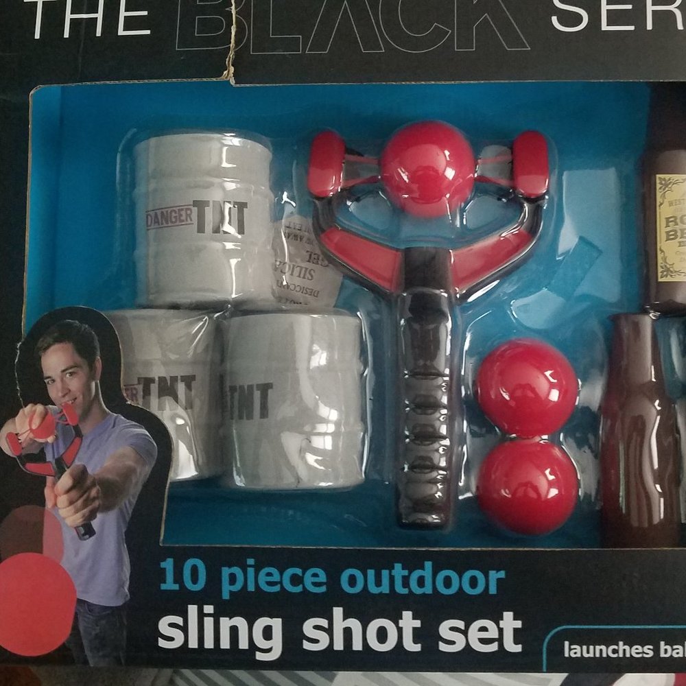 10 Piece sling shot set